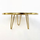 White Crystal Agate Cake Stand/Centrepiece/Display Stand/Tray 10" Round