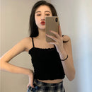 👙                 Tomara que Caia Feminino de Verão — Com Pregas, Decote Transpassado