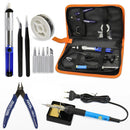 🔧🔥        Mini Ferro de Soldar com Temperatura Ajustável – Estação de Retrabalho